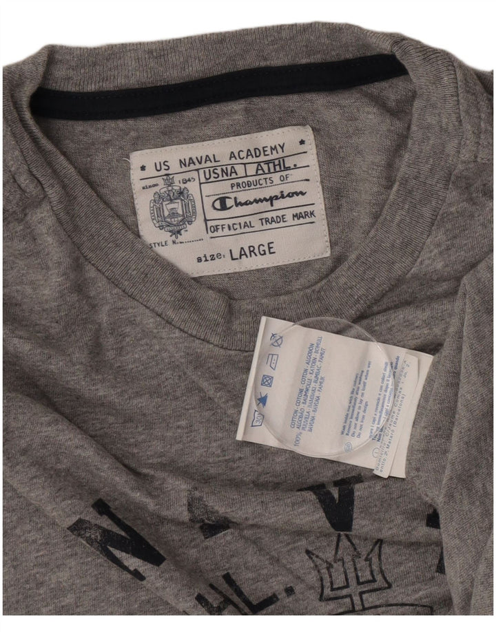 CHAMPION Débardeur Graphique Homme Grand Gris Coton