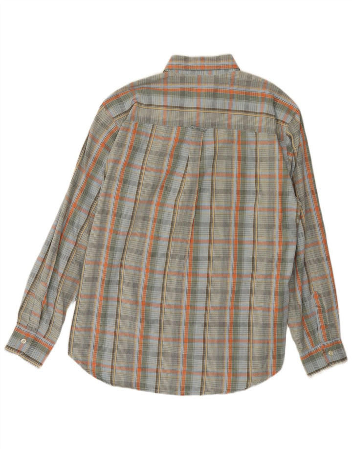 CARRERA Mens Shirt Large Multicoloured Check Cotton Vintage Carrera and Second-Hand Carrera from Messina Hembry 