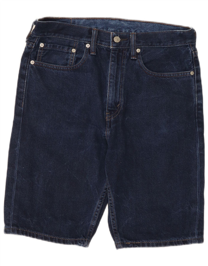 Levi's Short en Jean 522 W31 Homme Bleu Marine Moyen