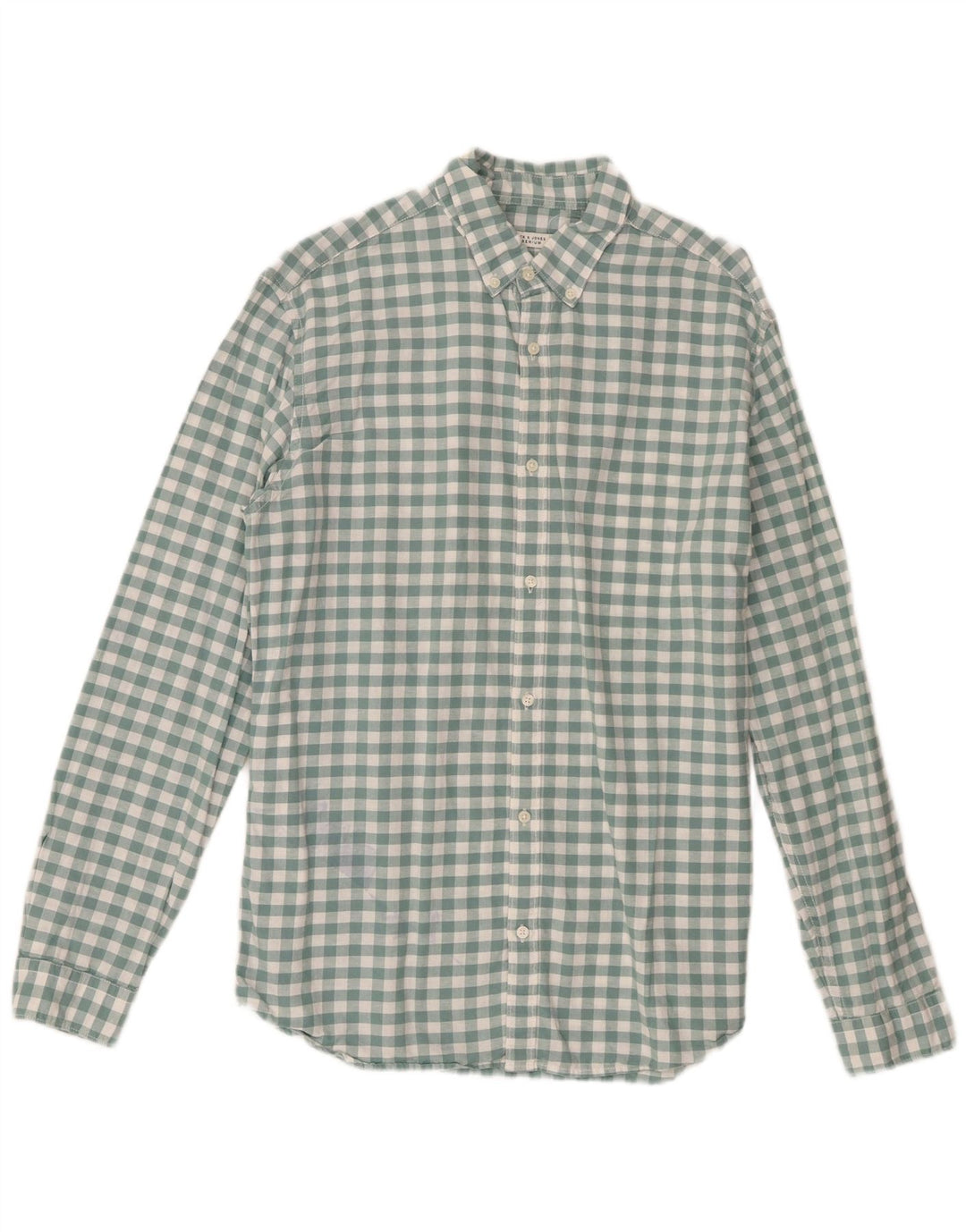 Jack & Jones Chemise Homme Taille 42 Grand Coton Vichy Vert