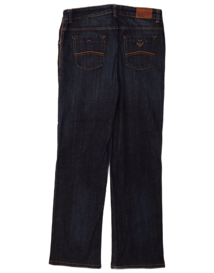 Armani Jeans Bootcut Femme W28 L31 Bleu Marine