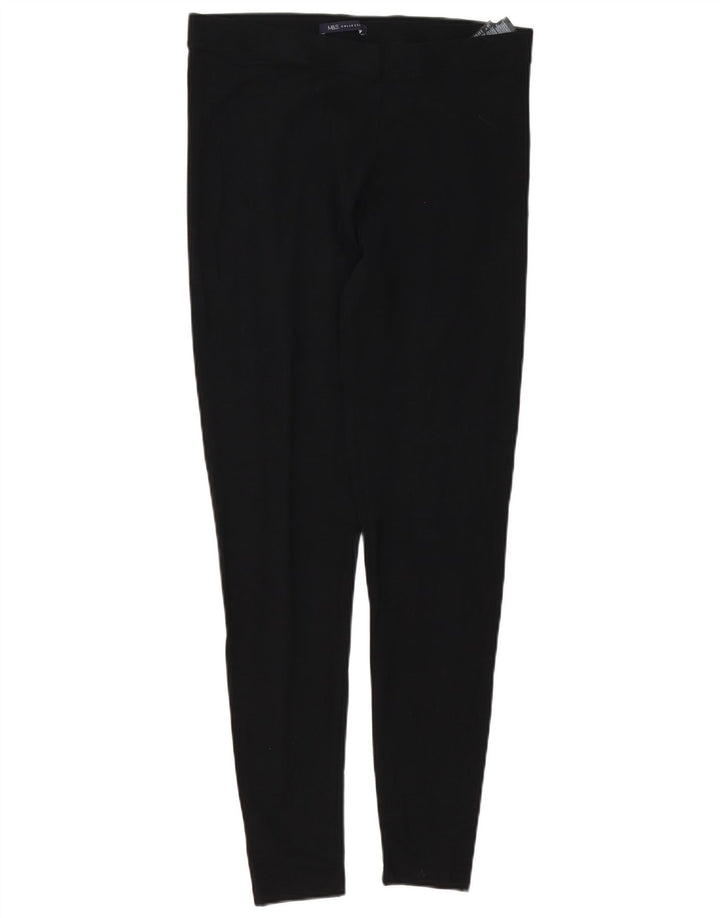 Marks & Spencer Leggings pour femmes UK 14 Large Noir Coton