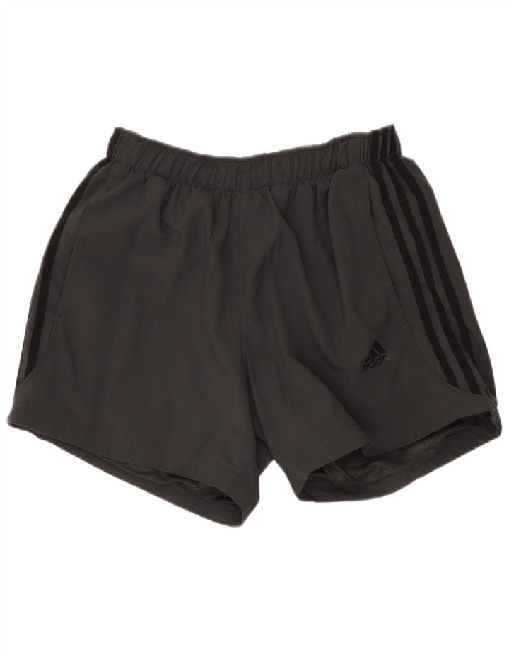 Adidas Short de sport régulier pour homme Medium W30 L4 Gris Polyester Sports