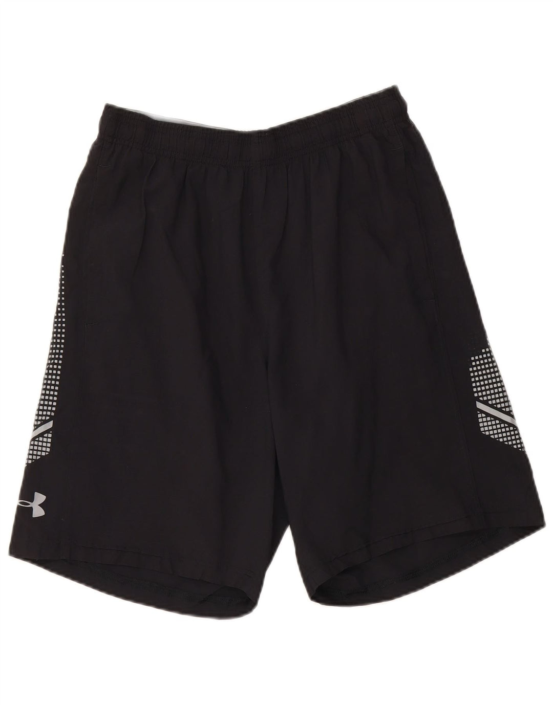 UNDER ARMOUR Short de Sport Heat Gear Homme Noir Moyen Géométrique