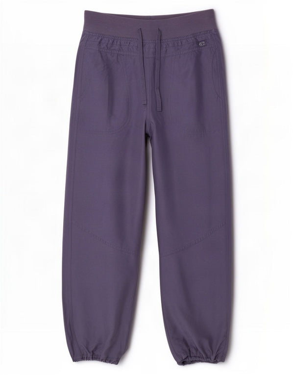 Champion Pantalon de survêtement pour femme Joggers UK 10 Small Bleu marine Polyester