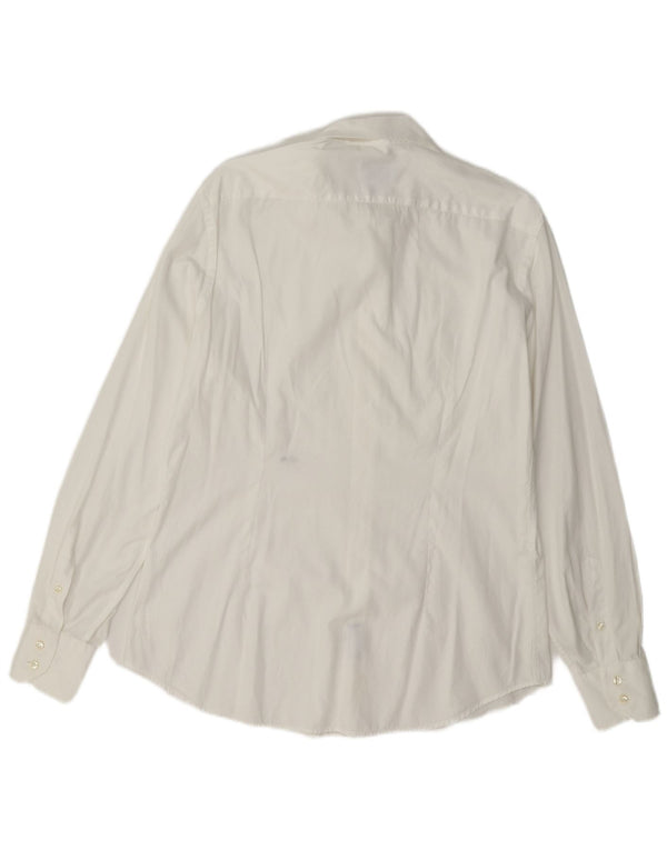 Vitali Chemise Homme Taille 40 15 3/4 Coton Blanc Moyen
