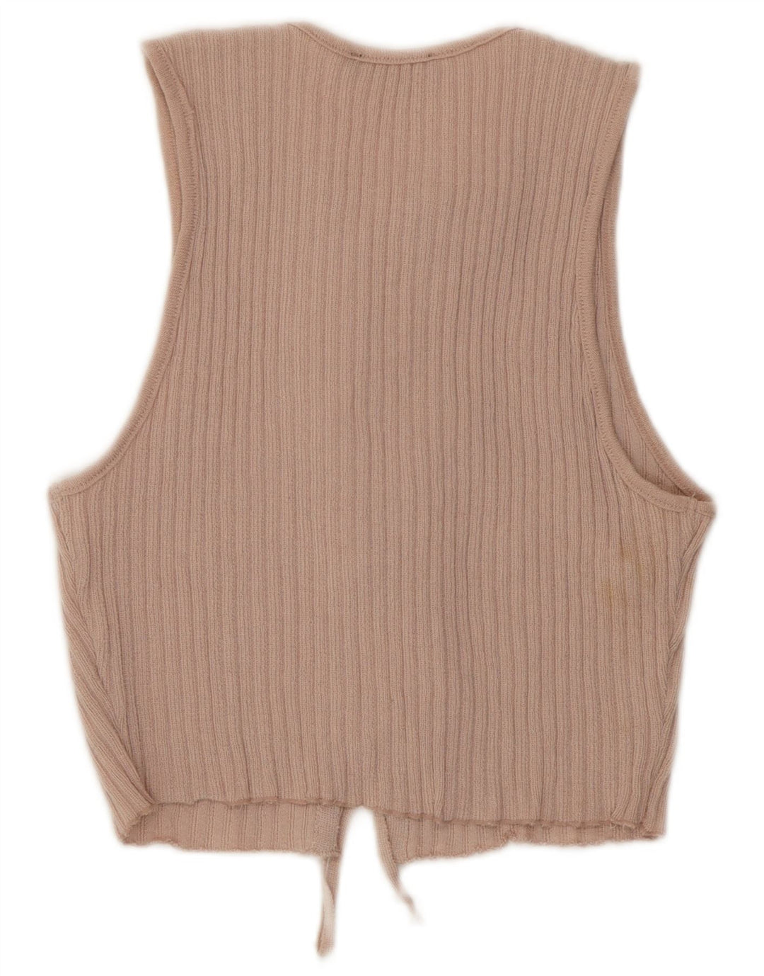 Zara Chemisier court sans manches pour femme UK 12 Rose moyen Polyester