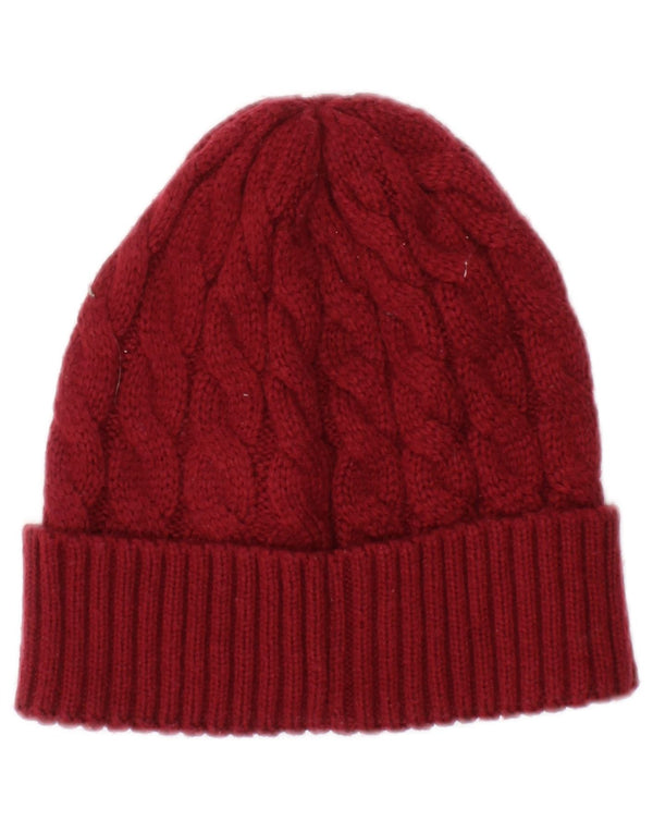 Kappa Bonnet tricoté pour homme Taille unique Rouge Polyacrylique