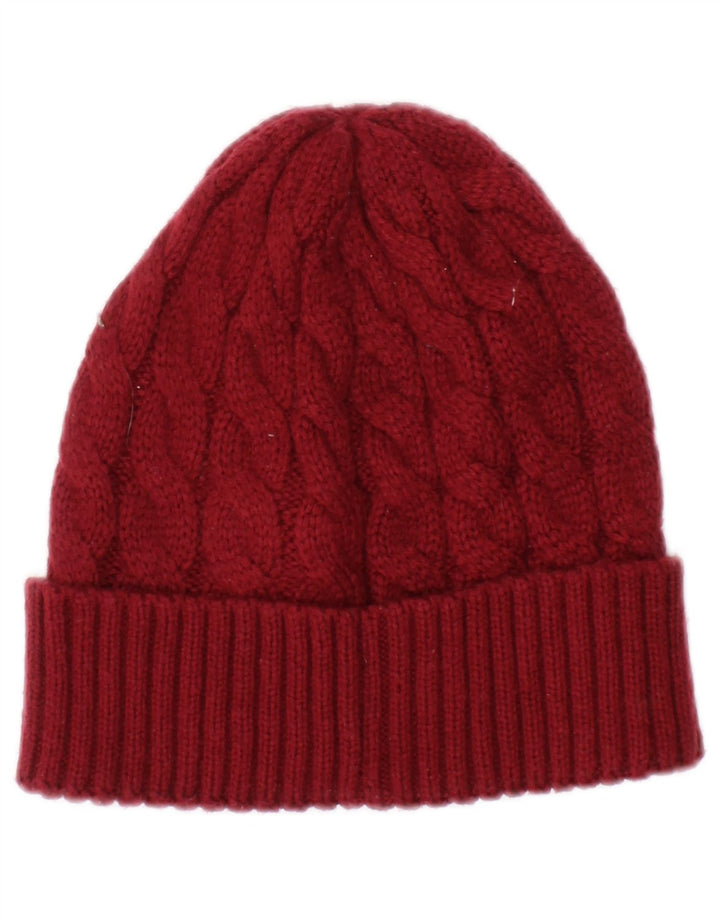 Kappa Bonnet tricoté pour homme Taille unique Rouge Polyacrylique
