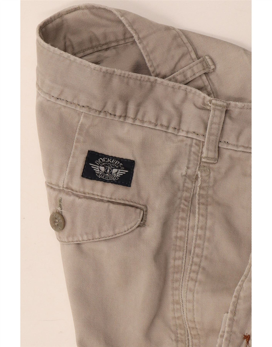 Dockers Pantalon Chino Pegged Homme W38 L32 Beige