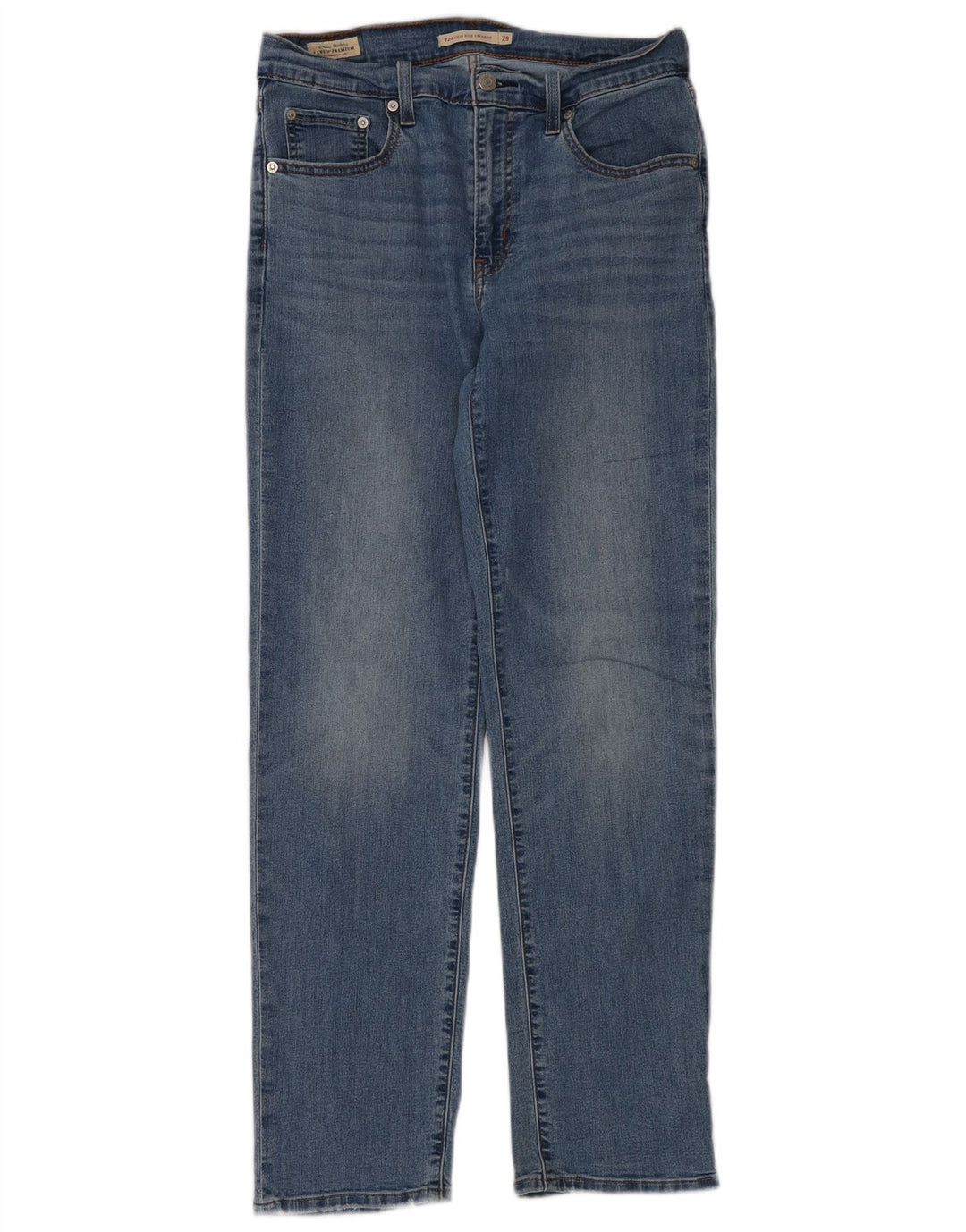 Levi's Jean Droit 724 Taille Haute Femme W29 L30 Bleu