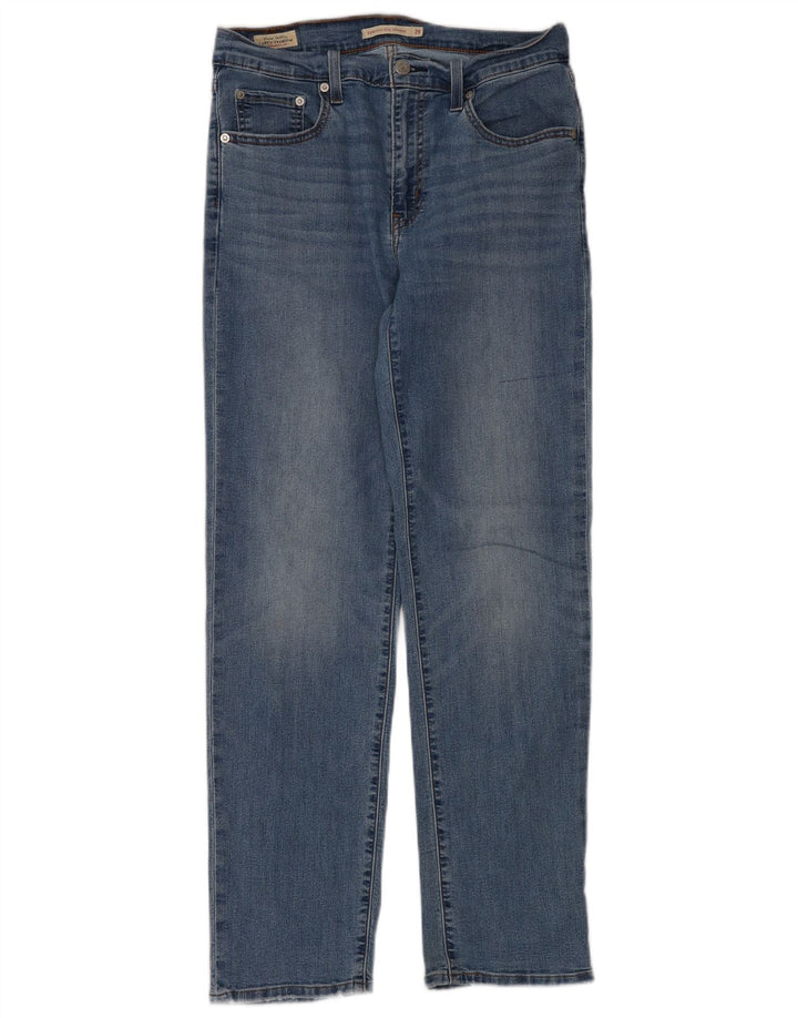 Levi's Jean Droit 724 Taille Haute Femme W29 L30 Bleu