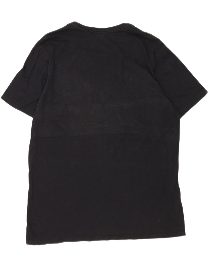 HURLEY Mens Graphic T-Shirt Top Large Black Vintage Hurley and Second-Hand Hurley from Messina Hembry 
