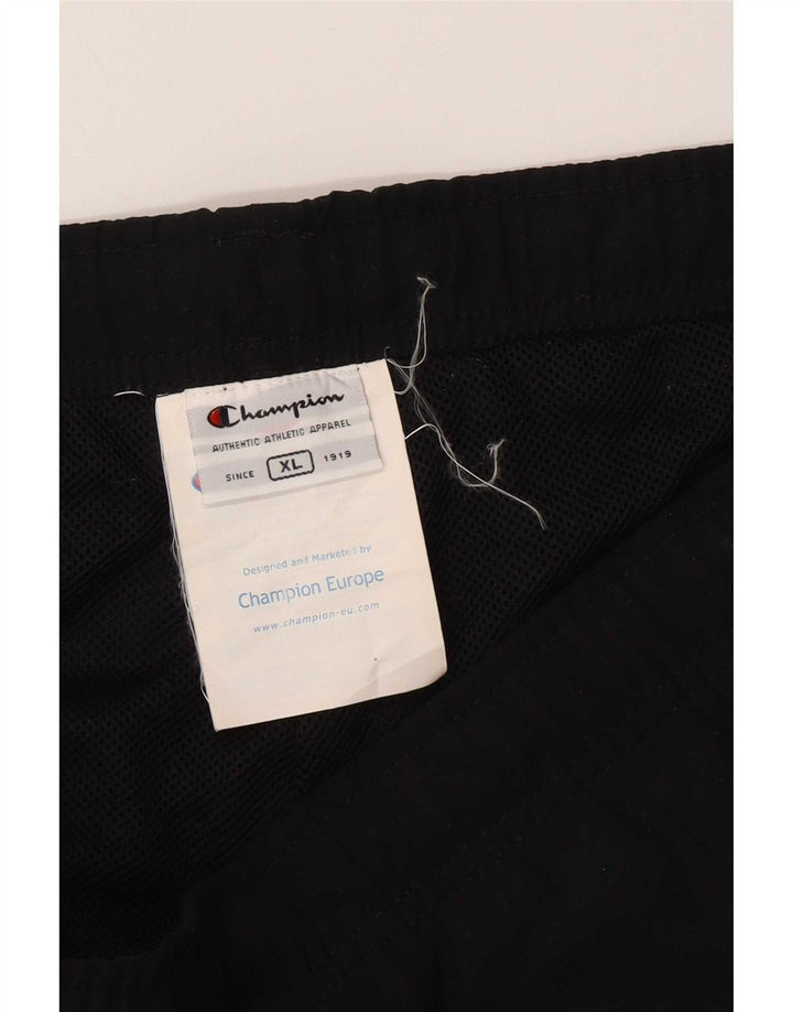 Champion Pantalon de Survêtement Homme XL Noir Polyester