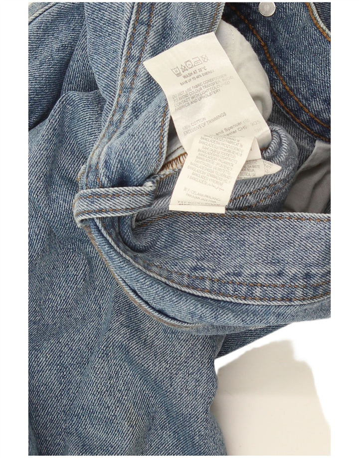 Marks & Spencer Jean droit homme W34 L29 bleu coton
