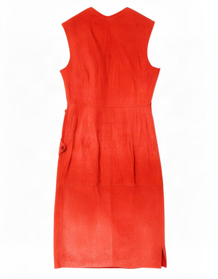 Robe portefeuille en daim pour femme La Matta IT 42 Rouge moyen