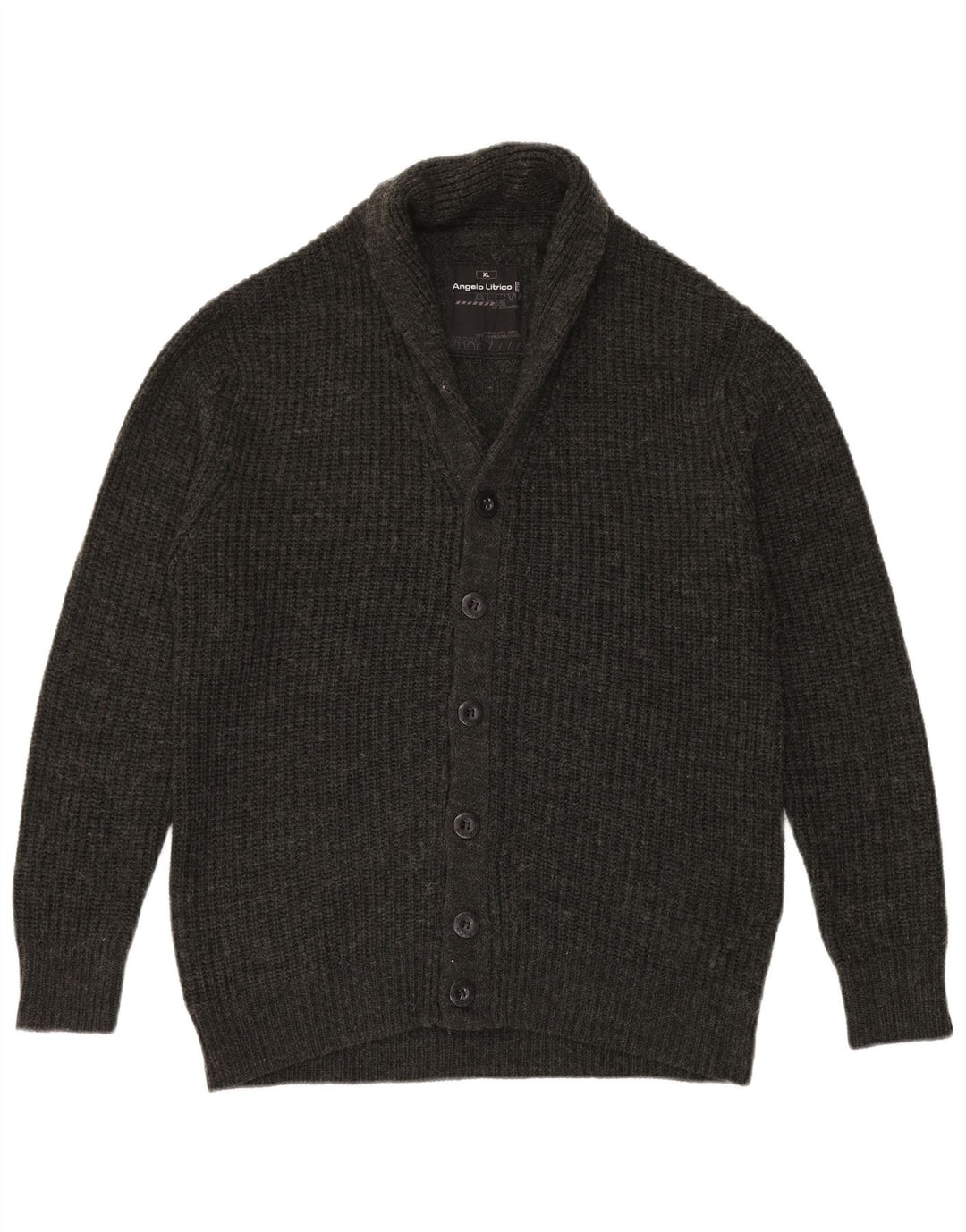 Angelo Litrico Cardigan Homme Pull XL Gris Acrylique