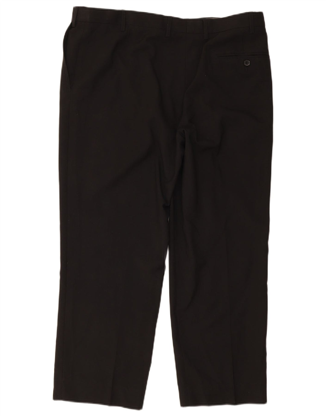 Marks & Spencer Pantalon de costume coupe classique pour femme W38 L29 Noir Polyester