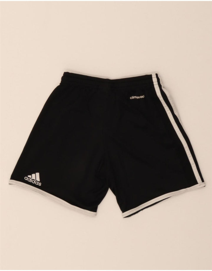 ADIDAS Boys Climacool Sport Shorts 7-8 Years  Black Polyester Vintage Adidas and Second-Hand Adidas from Messina Hembry 