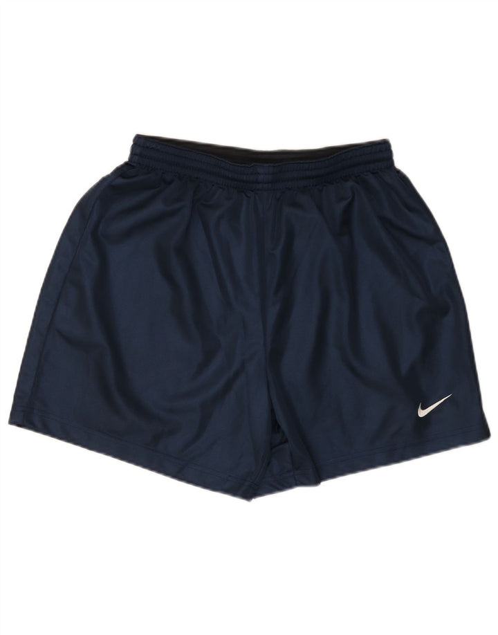 Nike Short de sport pour homme Bleu marine moyen Polyester