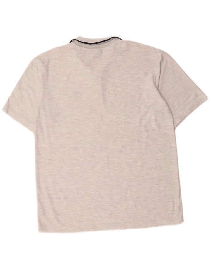 Umbro Polo Homme XL Gris Rayé Coton