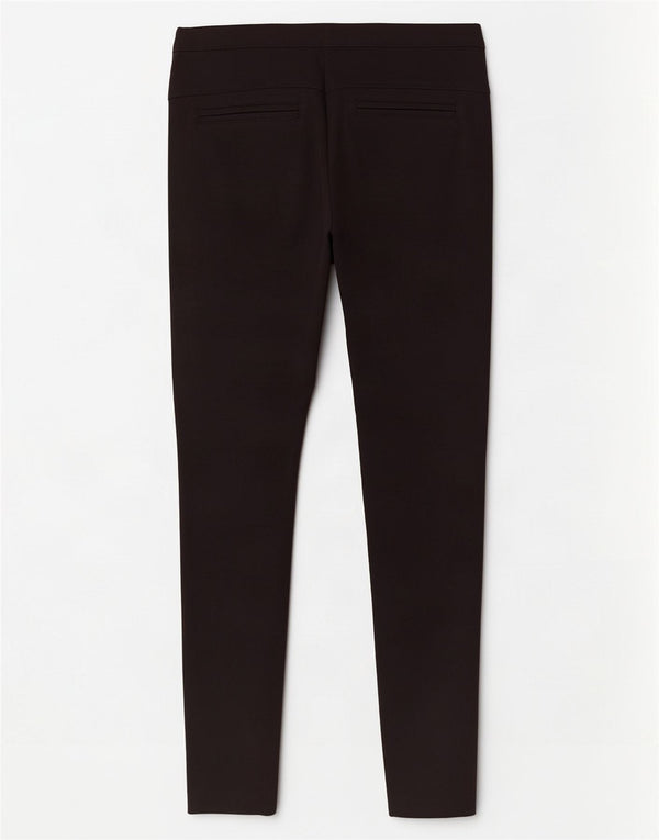 Zara Femme Pantalon Court Trafaluc Slim Medium W28 L24 Noir