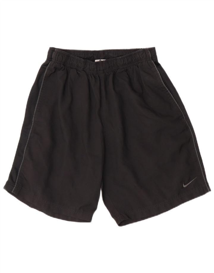 Nike Short de sport Dri Fit pour homme en polyester noir moyen