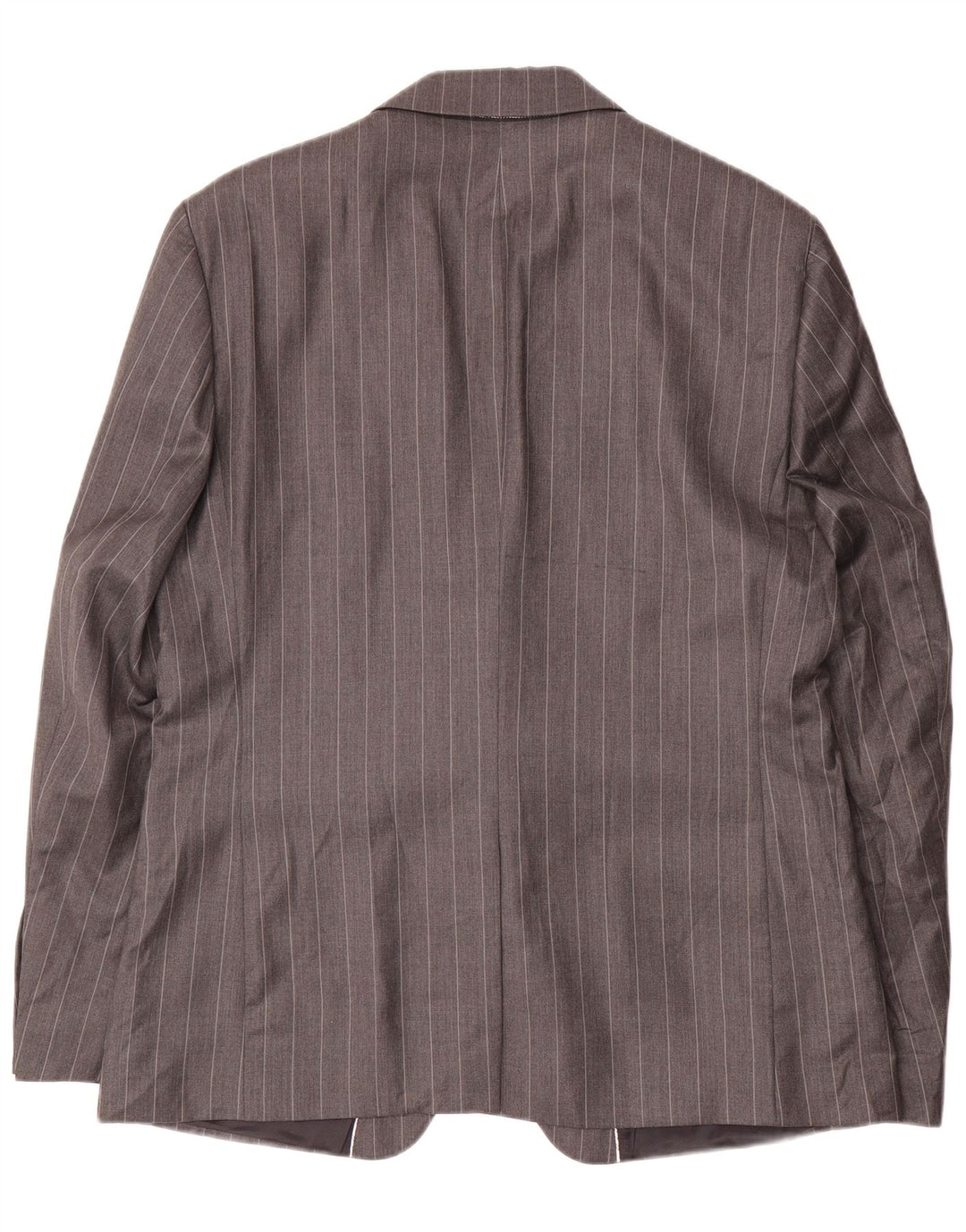Zara Veste Blazer 1 Bouton Homme EU 54 XL Gris Rayé