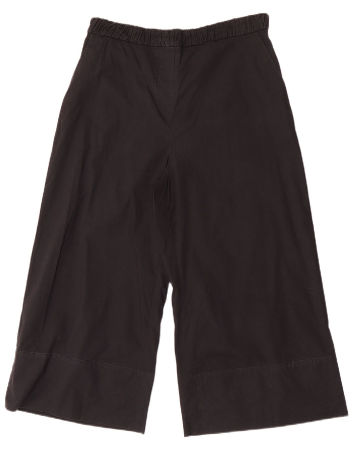Max & Co. Pantalon Capri Large Femme W30 L21 Noir