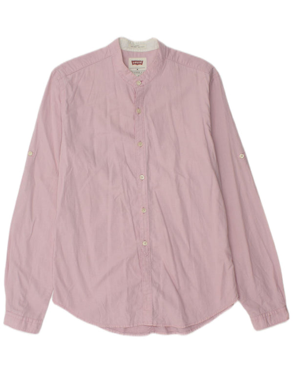 Levi's Chemise Slim Fit Homme Rose Moyen à Pois Coton
