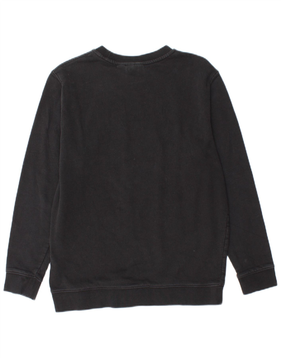 VANS Sweat-shirt graphique pour femme UK 14 Grand coton noir