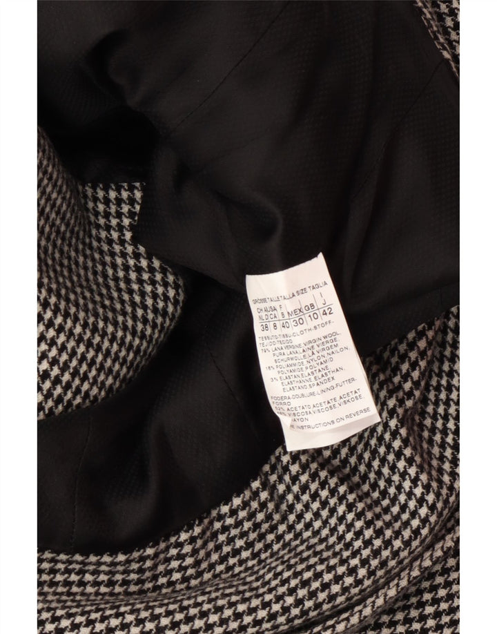 MAX MARA Ensemble jupe 2 pièces 4 boutons pour femme UK 10 Small W28 Gris classique