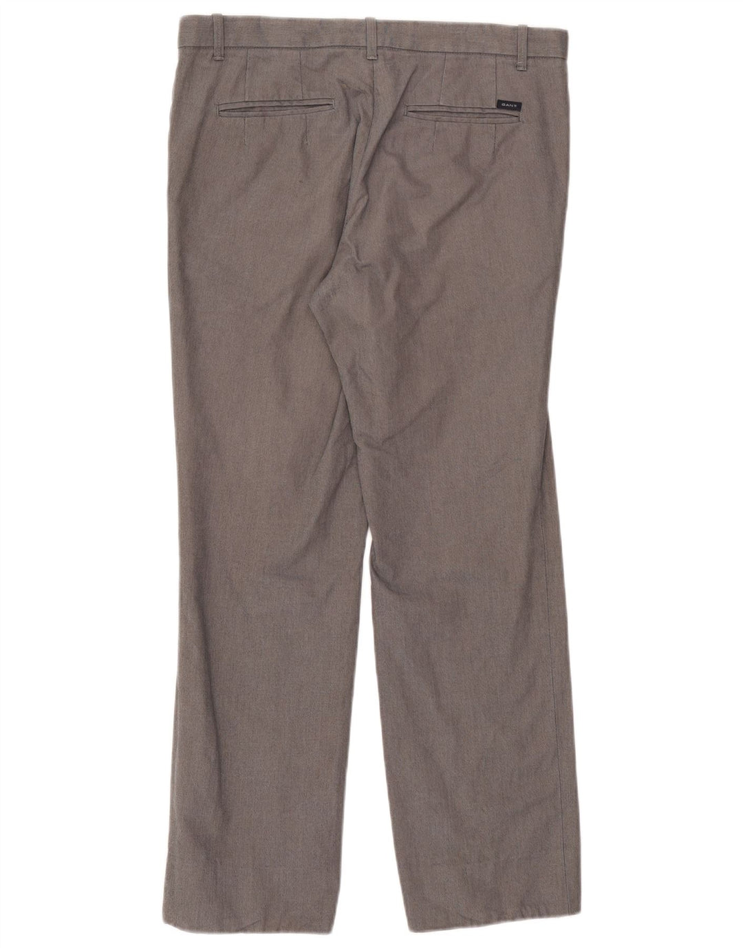 Gant Pantalon Chino Droit Homme W33 L31 Gris Coton