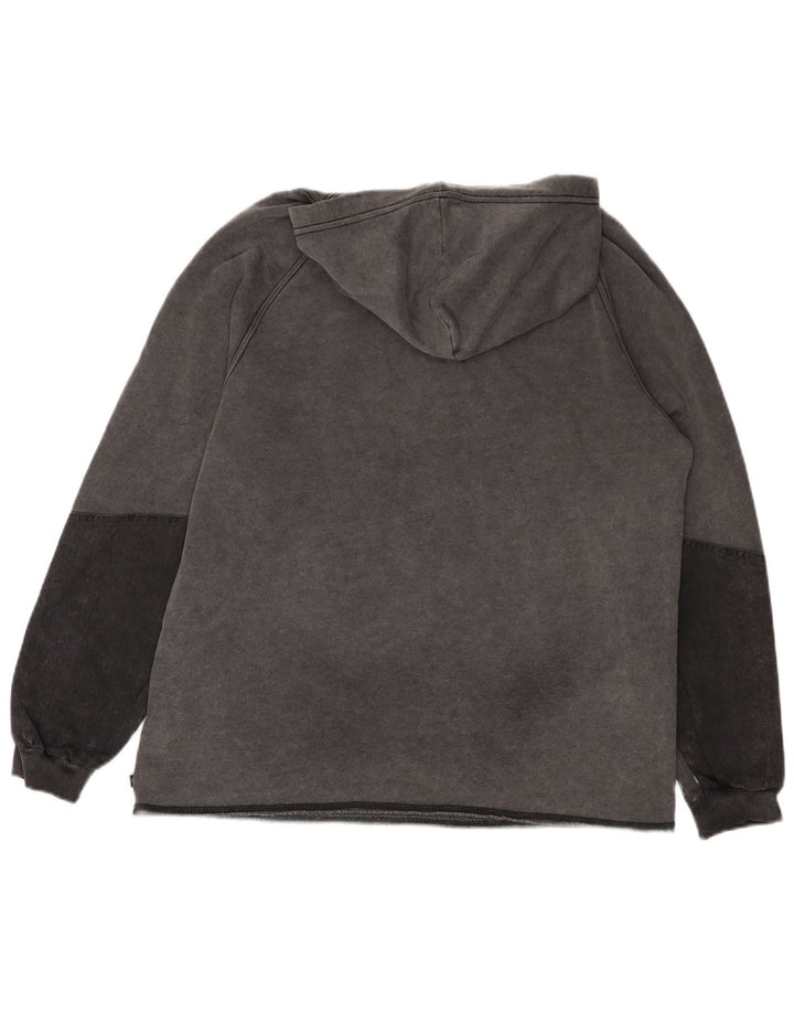 Converse Pull à capuche pour homme Petit Gris Coton