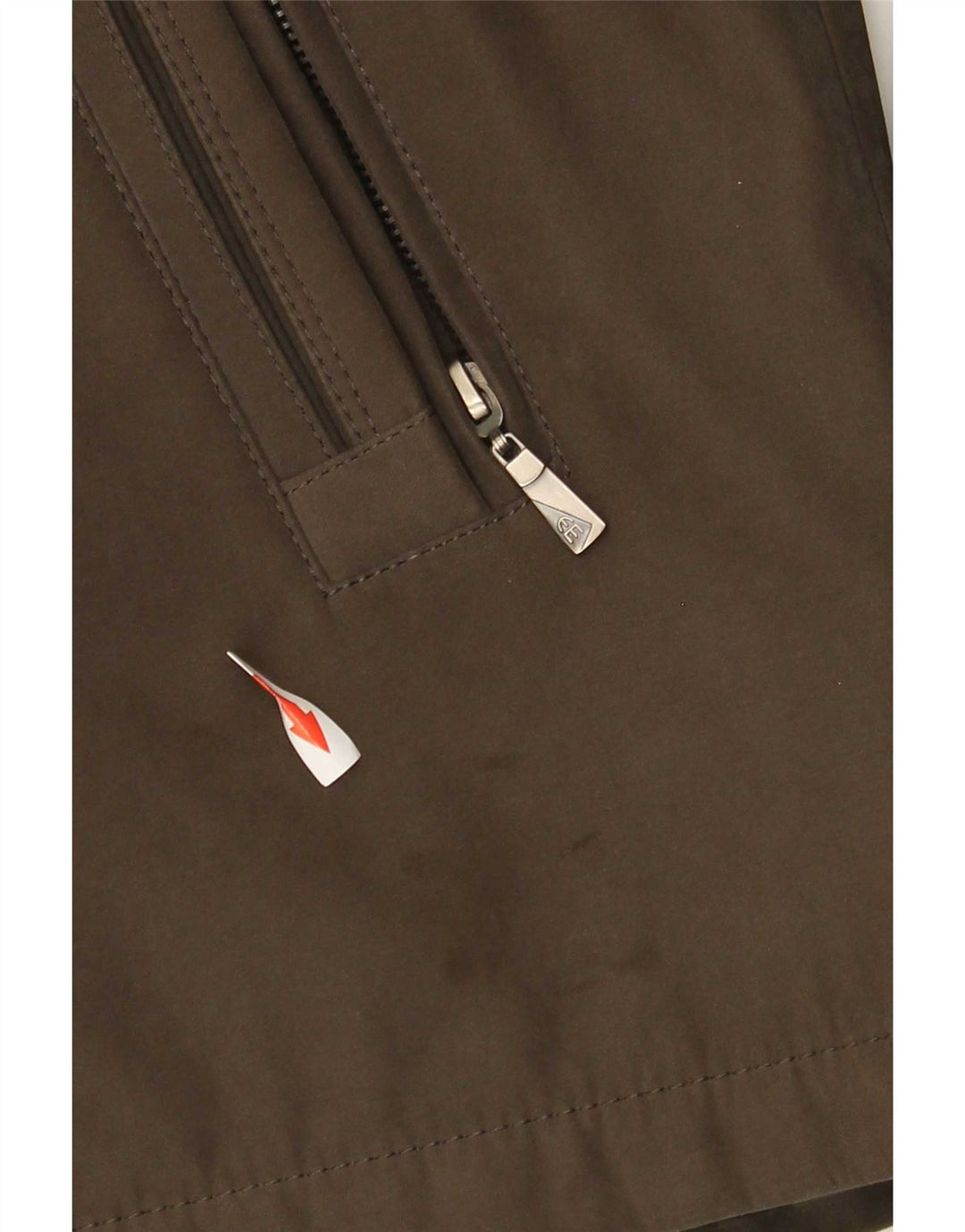Veste coupe-vent vintage pour homme IT 50 Grand Kaki Polyamide