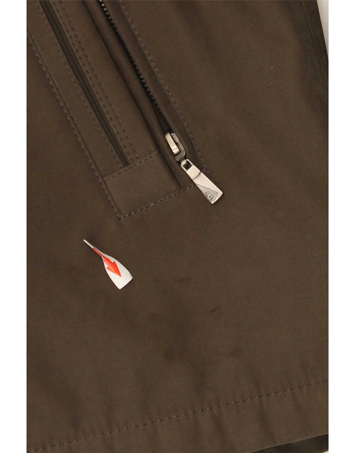 Veste coupe-vent vintage pour homme IT 50 Grand Kaki Polyamide
