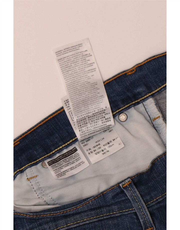 Levi's Jean Droit W33 L30 Homme Bleu Coton