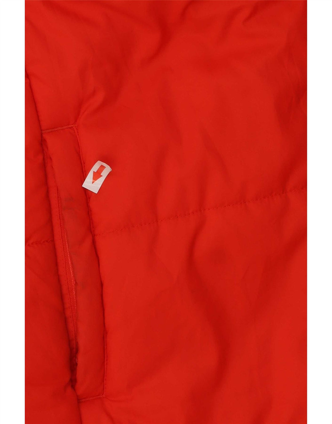 Nike Manteau matelassé réversible surdimensionné pour femme UK 10 Petit Orange