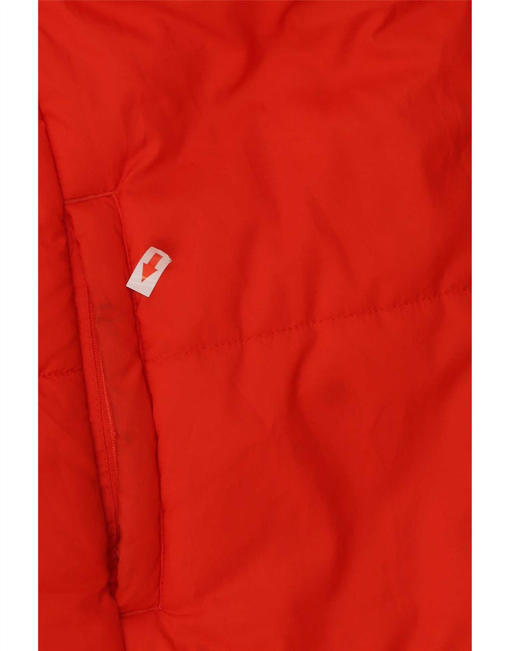 Nike Manteau matelassé réversible surdimensionné pour femme UK 10 Petit Orange