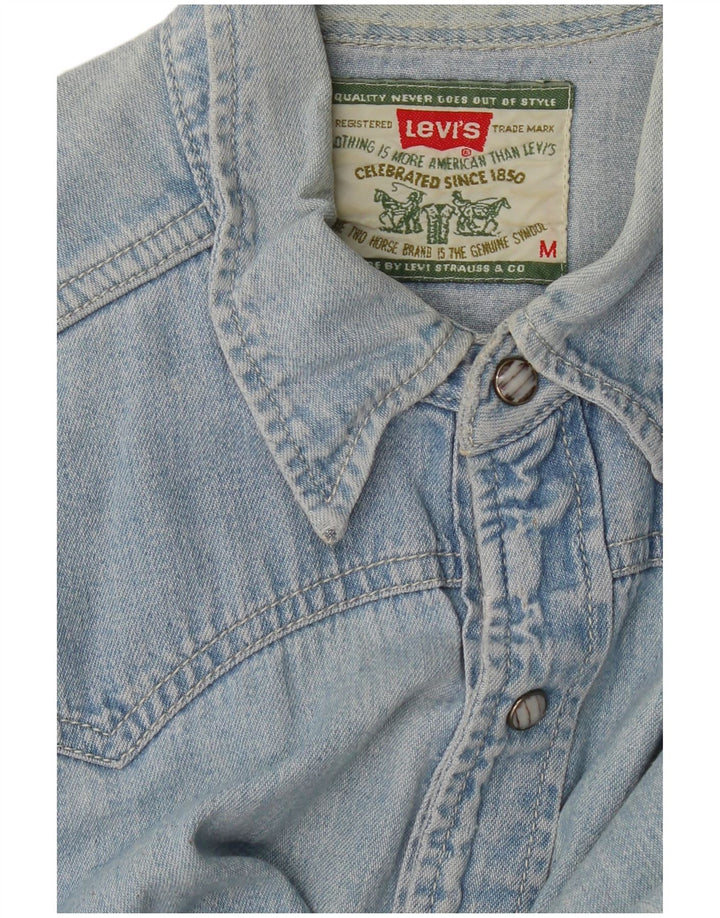 Levi's Chemise en Jean Homme Bleu Moyen