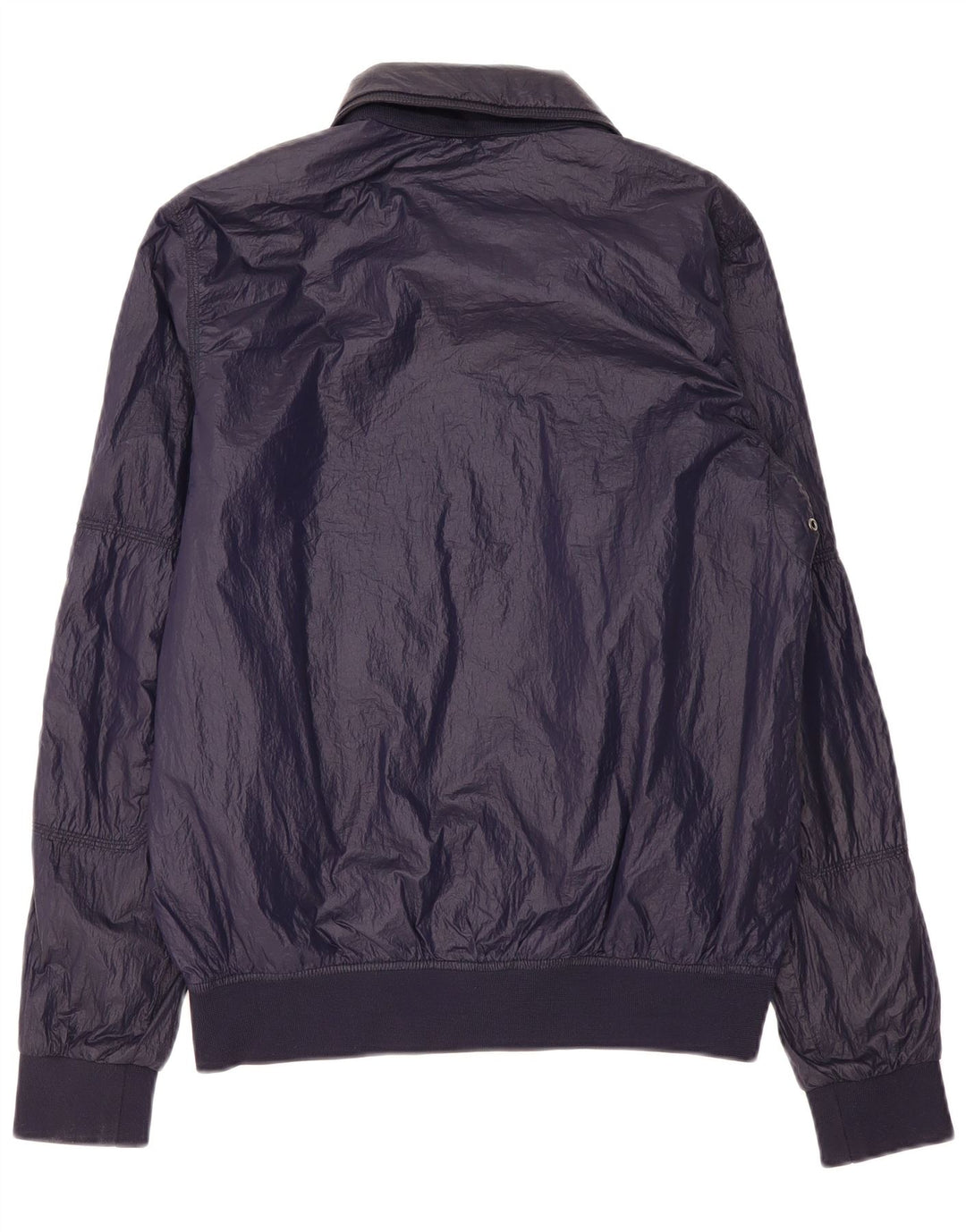 CALVIN KLEIN JEANS Veste Bomber Homme UK 38 Medium Bleu Marine Nylon