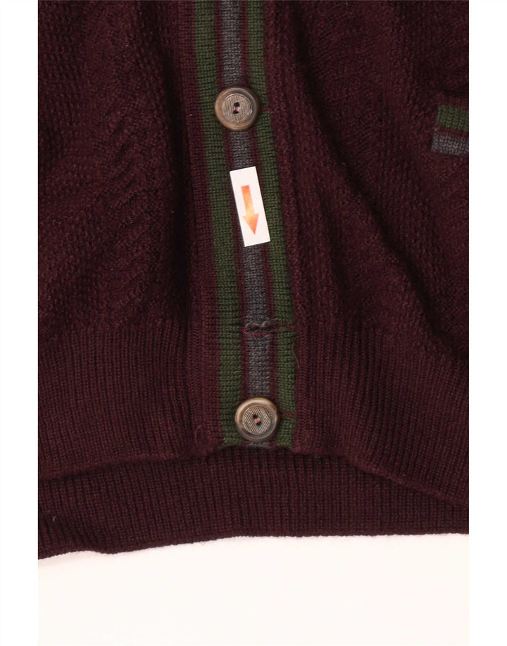 Il Granchio Pull Cardigan Homme Petit Marron Rayé