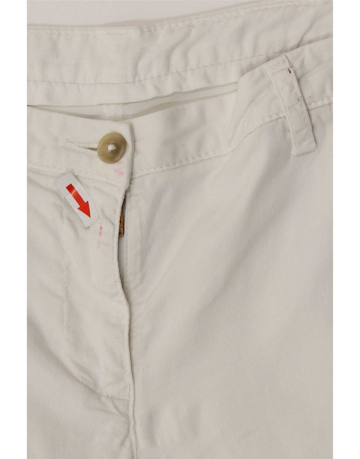 Kappa Short Chino Femme EU 40 Medium W32 Coton Blanc
