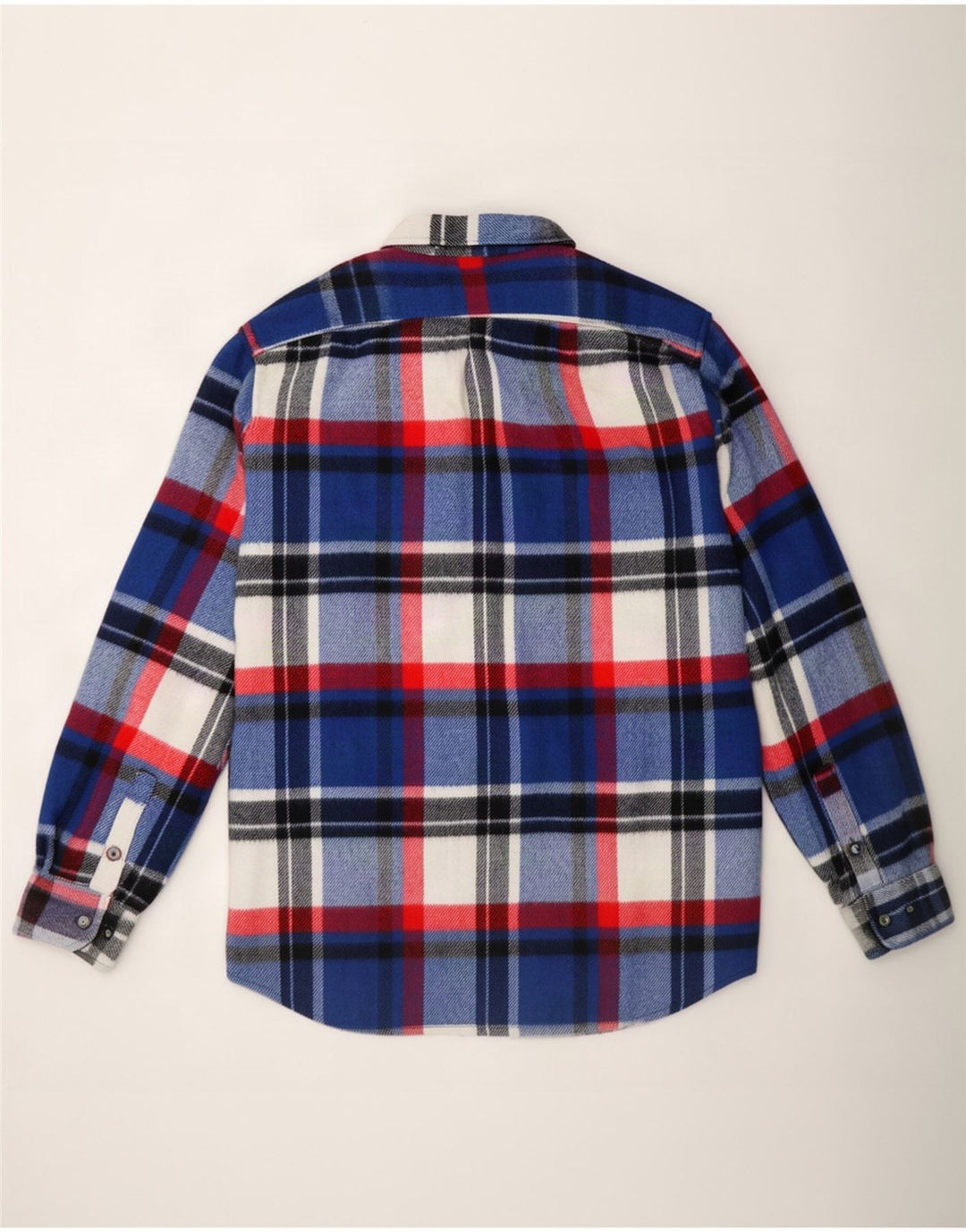 chemise en flanelle homme vintage XL Blue Check