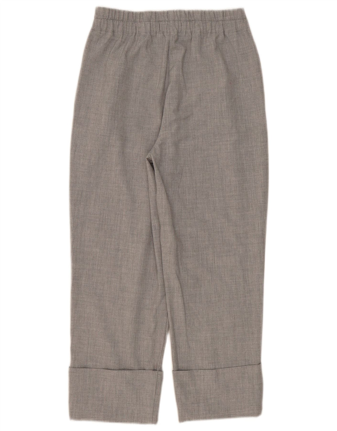Zara Femme Pantalon Court Droit Small W26 L24 Gris