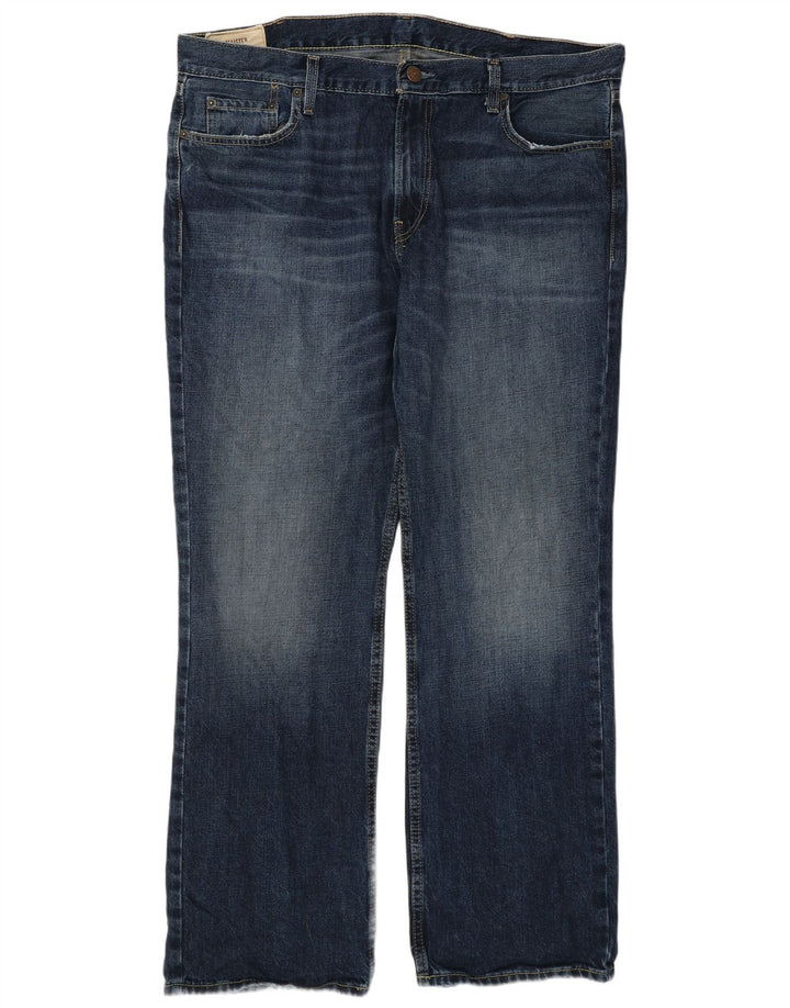 Hollister Jean Bootcut Homme W38 L30 Bleu Marine Coton