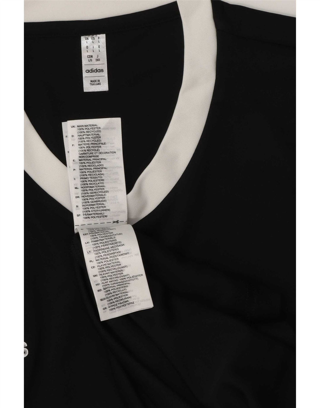 Adidas Hommes Aeroready T-Shirt Haut Grand Noir Polyester