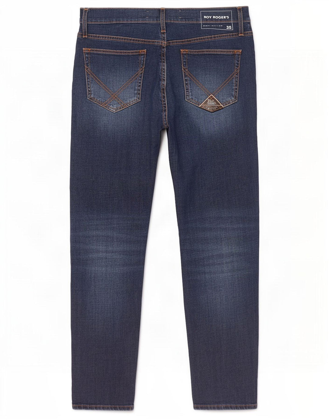 Roy Rogers Jean Slim Homme W35 L30 Bleu Coton