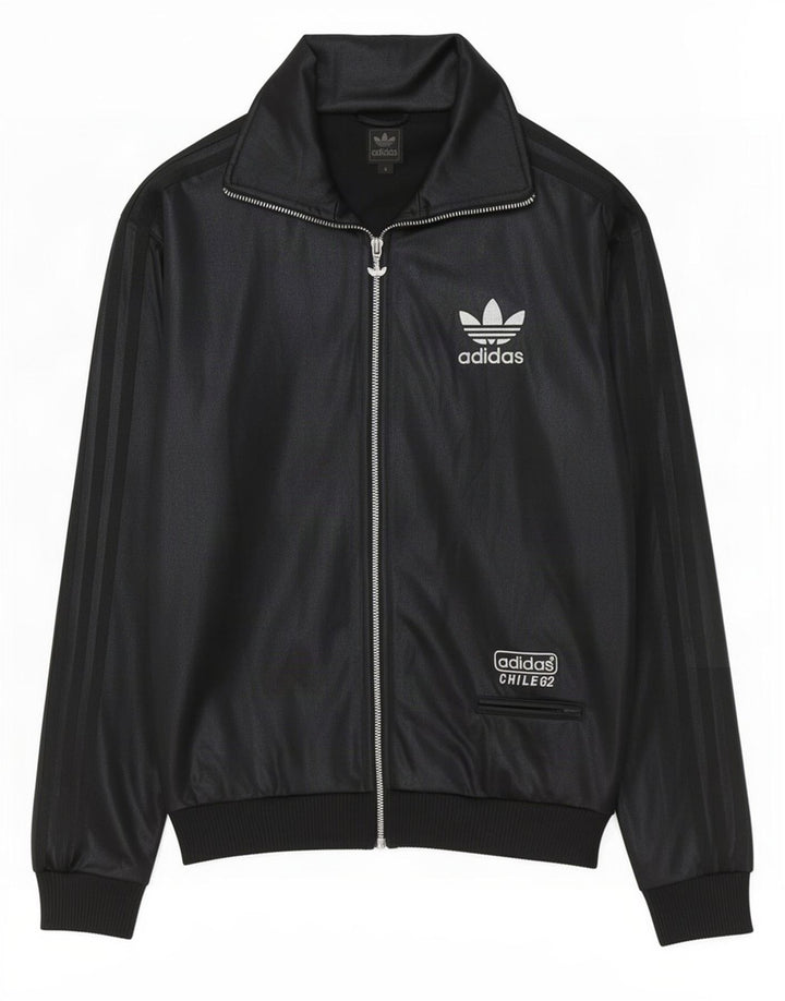 Adidas Homme Chili 62 Survêtement Top Veste Petit Noir Polyester