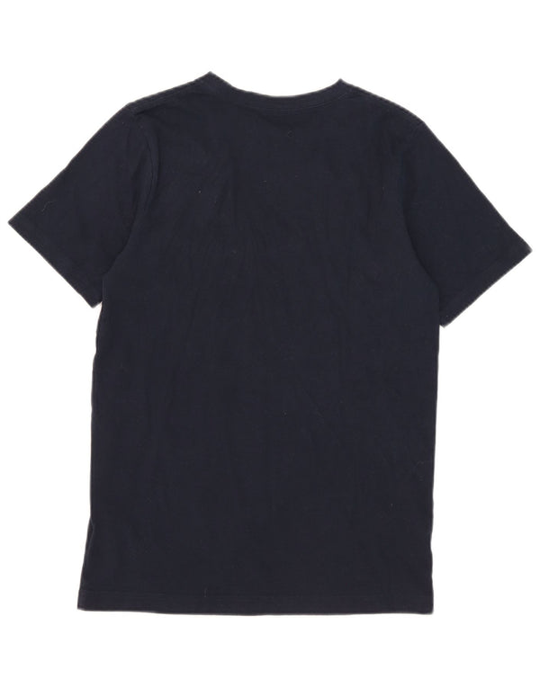 Converse T-shirt graphique pour garçon 13-14 ans XL Bleu marine Coton